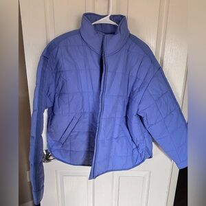 Roxy Women's Light Blue Puffer Jacket